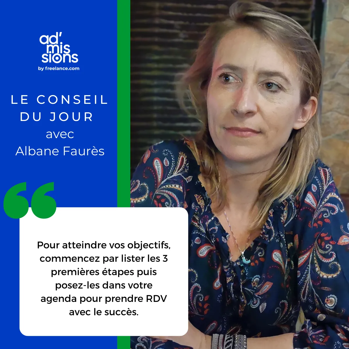Top 7 des conseils by admissions !